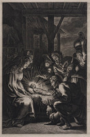 KG 18363
<br/>
De aanbidding der herders
<br/>
<em>Galle, Cornelis II (1615-1678)</em>